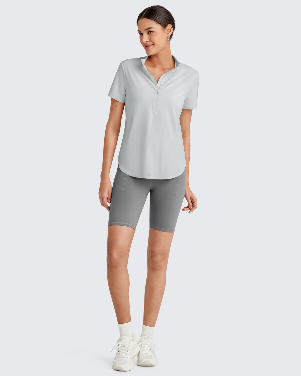 G4Free - Lightbreeze UPF 50+ Half Zip Golf Short Sleeve -GF25K340AA-S-GF25K340AB-M-GF25K340AC-L-GF25K340AD-XL-GF25K340AE-XXL