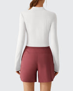 G4Free - Lightbreeze UPF 50+ Sun Thumbholes Quater Zip Shirts -GF26B881A001F-XS-GF26B881A001A-S-GF26B881A001B-M-GF26B881A001C-L-GF26B881A001D-XL