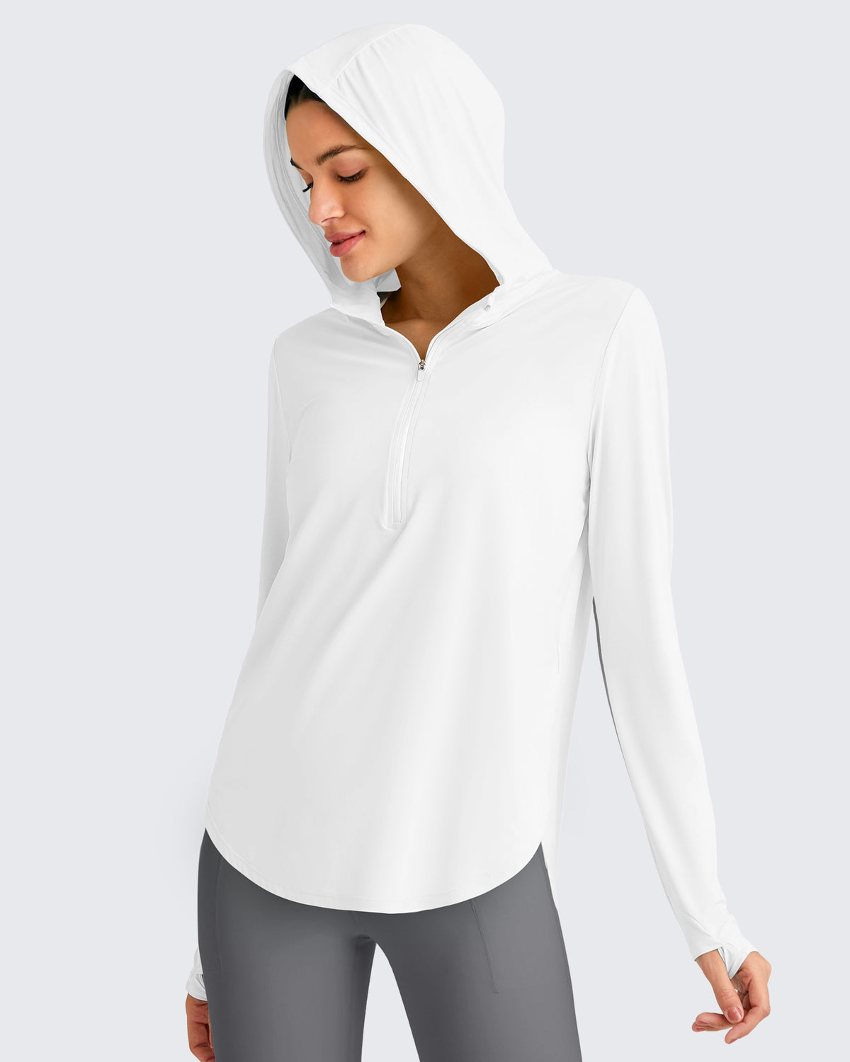 G4Free - Lightbreeze UPF 50+ Sun with Hoodie Shirts -GF25B374AA-S-GF25B374AB-M-GF25B374AC-L-GF25B374AD-XL-GF25B374AE-XXL