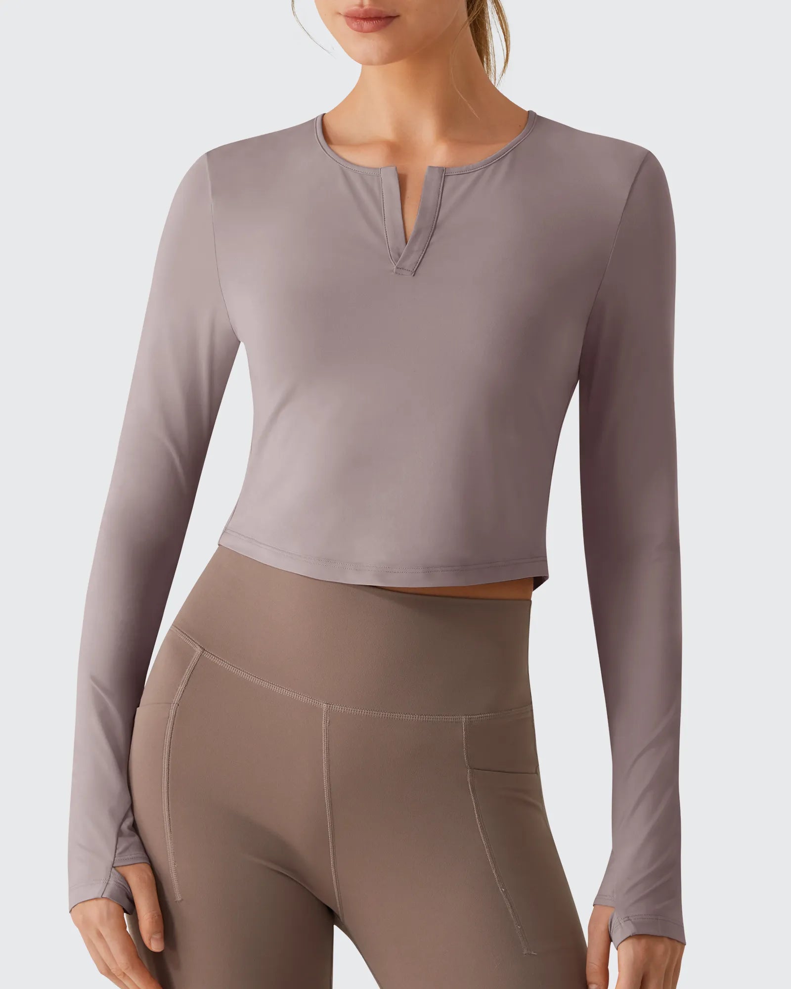 G4Free - Lightbreeze V Neck UPF 50+ Thumbholes Long Sleeve -GF26B886B005A-S-GF26B886B005B-M-GF26B886B005C-L-GF26B886B005D-XL-GF26B886B005E-XXL