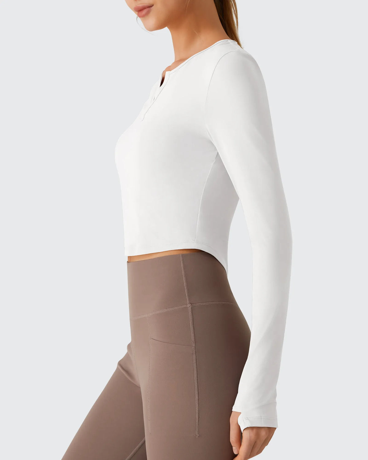 G4Free - Lightbreeze V Neck UPF 50+ Thumbholes Long Sleeve -GF26B886B005A-S-GF26B886B005B-M-GF26B886B005C-L-GF26B886B005D-XL-GF26B886B005E-XXL