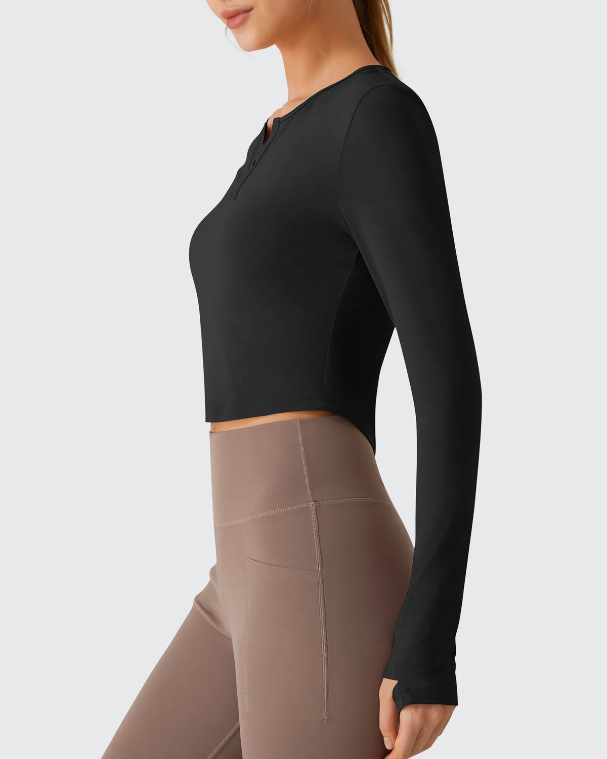 G4Free - Lightbreeze V Neck UPF 50+ Thumbholes Long Sleeve -GF26B886B005A-S-GF26B886B005B-M-GF26B886B005C-L-GF26B886B005D-XL-GF26B886B005E-XXL