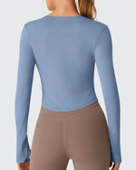 G4Free - Lightbreeze V Neck UPF 50+ Thumbholes Long Sleeve -GF26B886B005A-S-GF26B886B005B-M-GF26B886B005C-L-GF26B886B005D-XL-GF26B886B005E-XXL