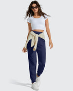 G4Free - Lightweight Ankle Cuffs Drawstring Track Pants -GF25D694BA-S-GF25D695BA-S-GF25D696BA-S-GF25D694BB-M-GF25D695BB-M