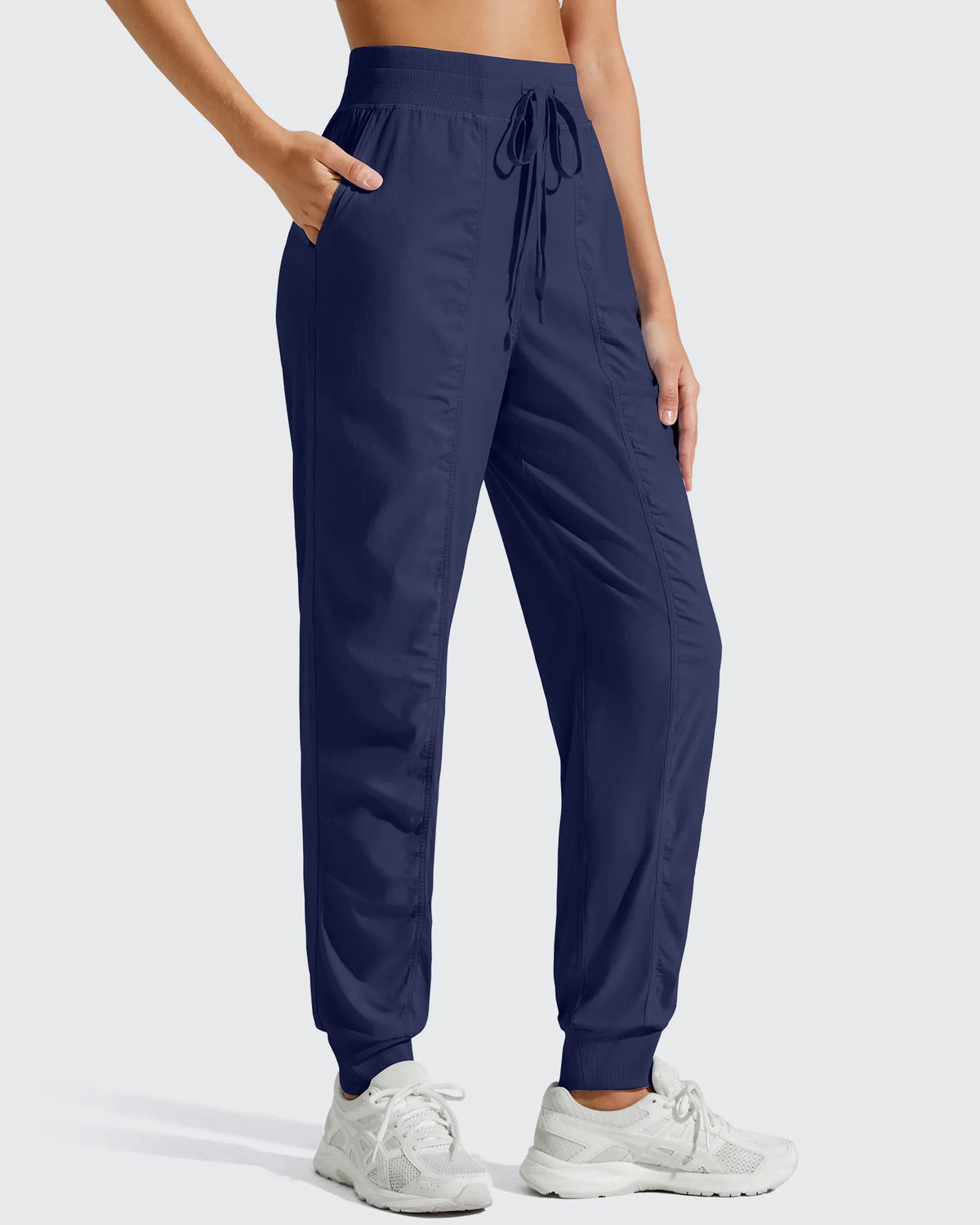 G4Free - Lightweight Ankle Cuffs Drawstring Track Pants -GF25D694BA-S-GF25D695BA-S-GF25D696BA-S-GF25D694BB-M-GF25D695BB-M