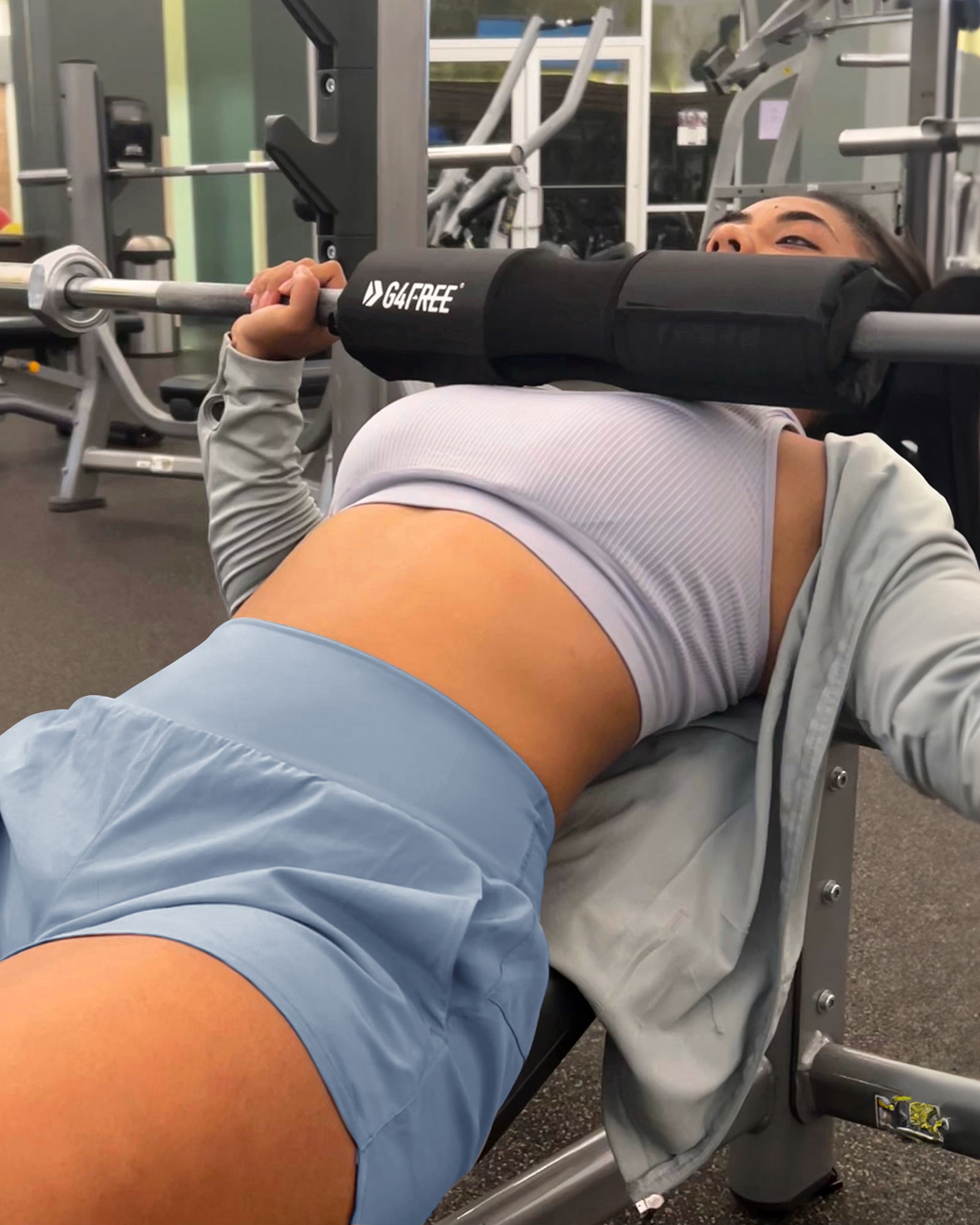 G4Free - Lightweight High-Waisted Workout Shorts 5'' -GF21E007AA-S-GF21E007AB-M-GF21E007AC-L-GF21E007AD-XL-GF21E007AE-XXL