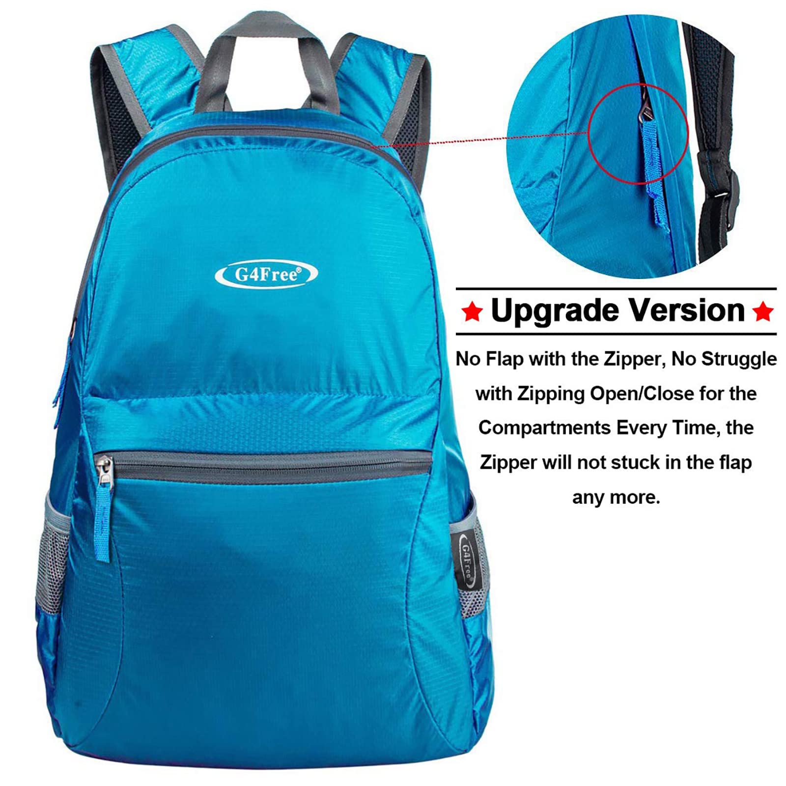 20L Lightweight Packable Backpack Travel Hiking Daypack Foldable