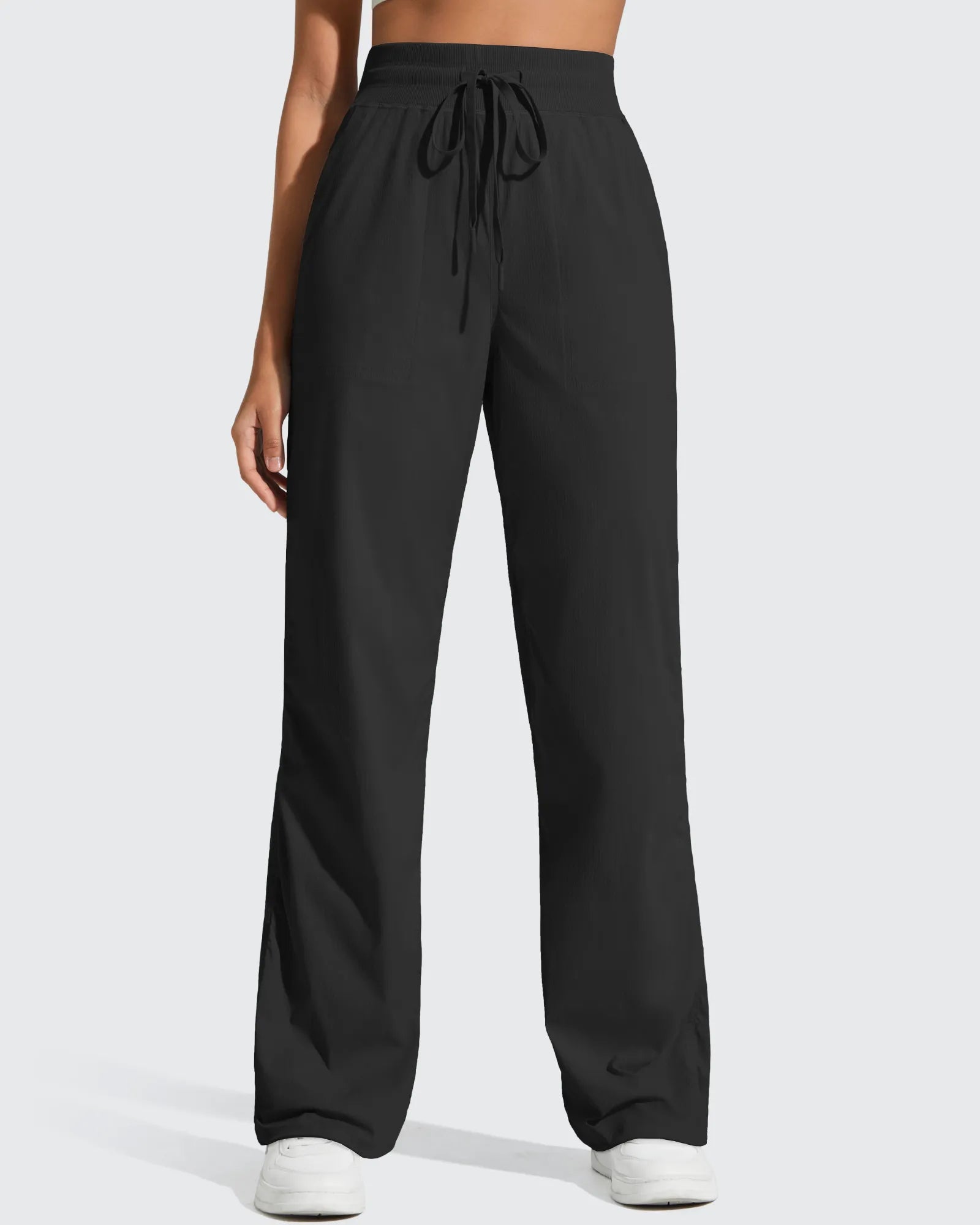 G4Free - Lightweight Straight Leg Ruched Drawstring Joggers -GF25D748AA-S-GF25D749AA-S-GF25D750AA-S-GF25D748AB-M-GF25D749AB-M