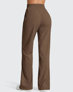 G4Free - Lightweight Straight Leg Ruched Drawstring Joggers -GF25D748AA-S-GF25D749AA-S-GF25D750AA-S-GF25D748AB-M-GF25D749AB-M