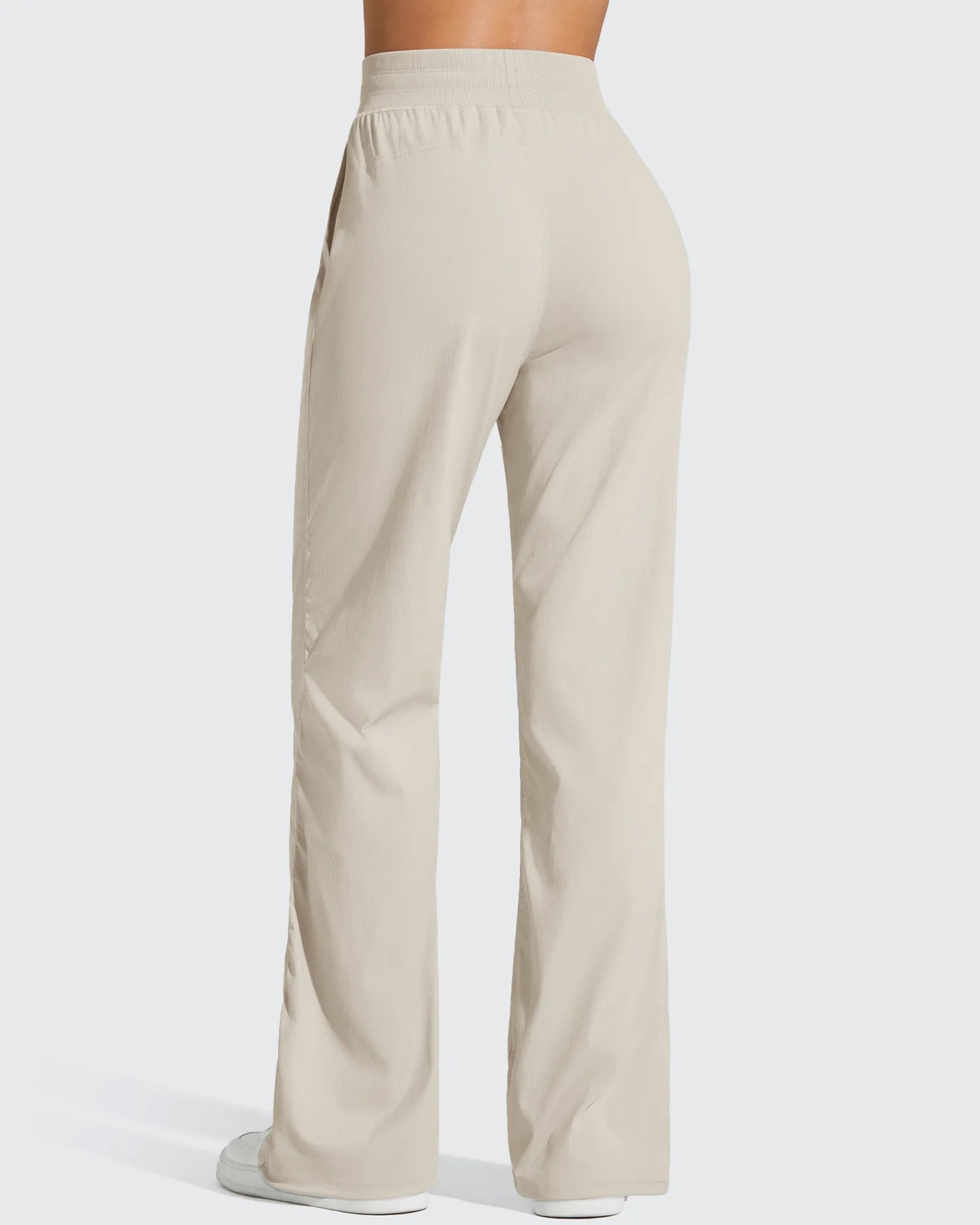 G4Free - Lightweight Straight Leg Ruched Drawstring Joggers -GF25D748AA-S-GF25D749AA-S-GF25D750AA-S-GF25D748AB-M-GF25D749AB-M