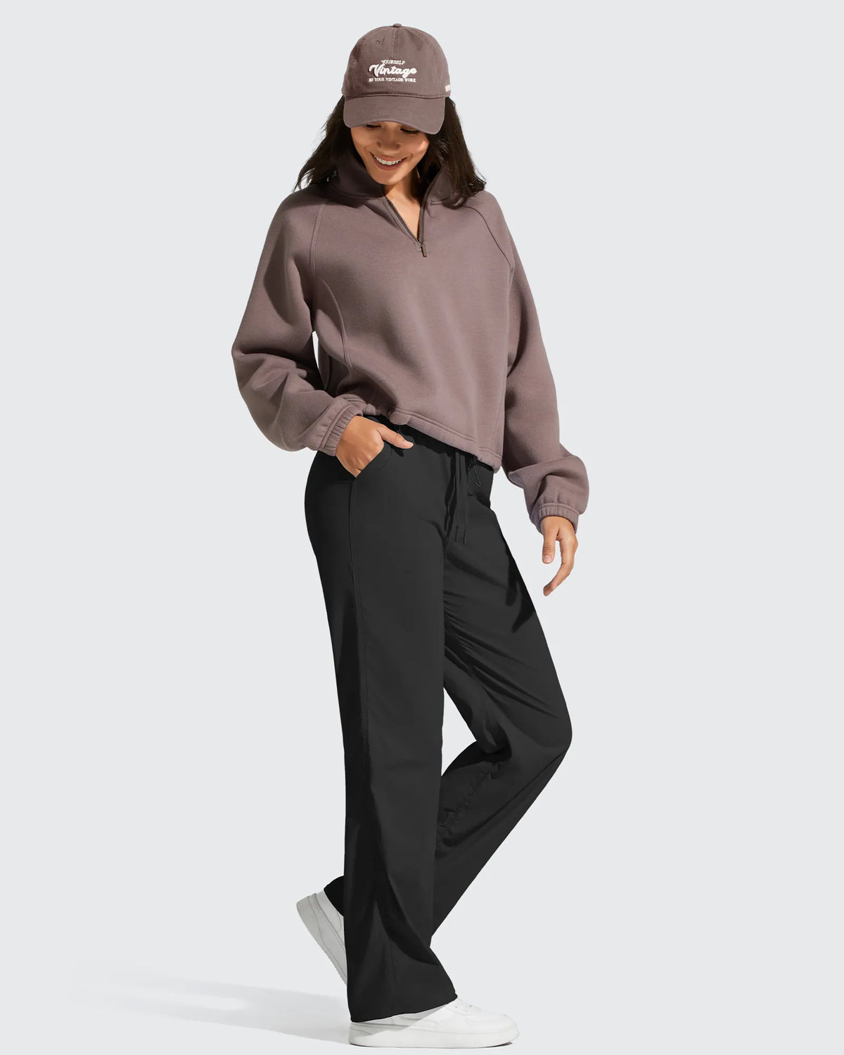 G4Free - Lightweight Straight Leg Ruched Drawstring Joggers -GF25D748AA-S-GF25D749AA-S-GF25D750AA-S-GF25D748AB-M-GF25D749AB-M