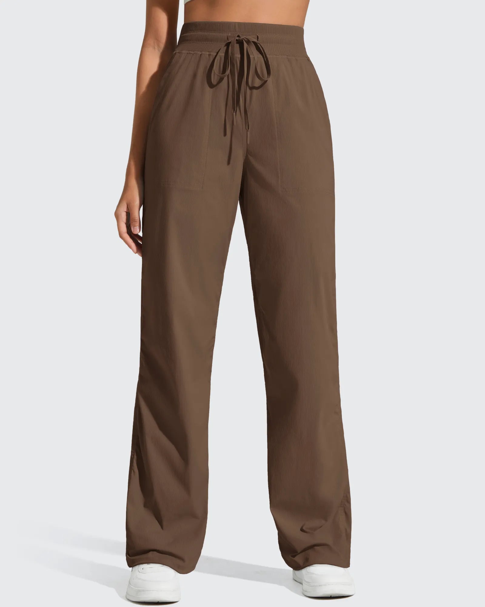 G4Free - Lightweight Straight Leg Ruched Drawstring Joggers -GF25D748AA-S-GF25D750AA-S-GF25D749AA-S-GF25D748AB-M-GF25D750AB-M