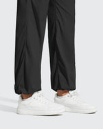 G4Free - Lightweight Straight Leg Ruched Drawstring Joggers -GF25D748AA-S-GF25D750AA-S-GF25D749AA-S-GF25D748AB-M-GF25D750AB-M