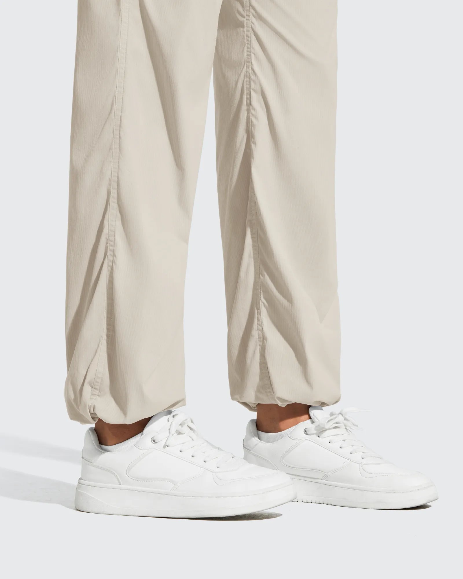 G4Free - Lightweight Straight Leg Ruched Drawstring Joggers -GF25D748AA-S-GF25D750AA-S-GF25D749AA-S-GF25D748AB-M-GF25D750AB-M