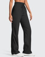 G4Free - Lightweight Straight Leg Ruched Drawstring Joggers -GF25D748AA-S-GF25D750AA-S-GF25D749AA-S-GF25D748AB-M-GF25D750AB-M