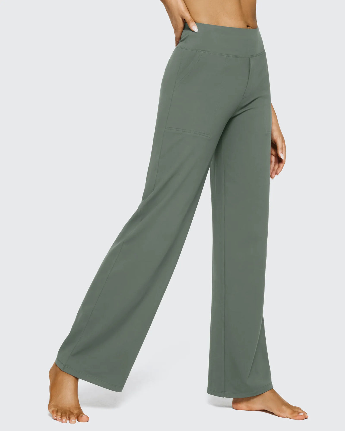 G4Free - Loose High-Waist Business Casual Pants 33'' -GF23J184AF-XS-GF23J184AA-S-GF23J184AB-M-GF23J184AC-L-GF23J184AD-XL