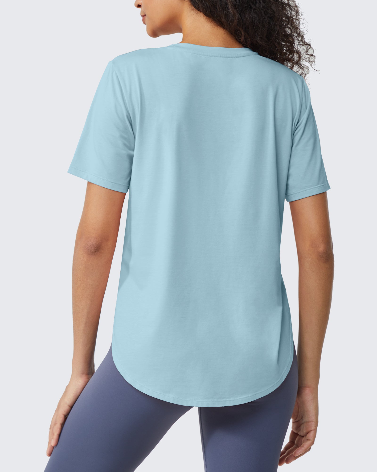 G4Free - Loose Hip Length Short Sleeve Workout Tops -GF24B198AA-S-GF24B198AB-M-GF24B198AC-L-GF24B198AD-XL-GF24B198AE-XXL