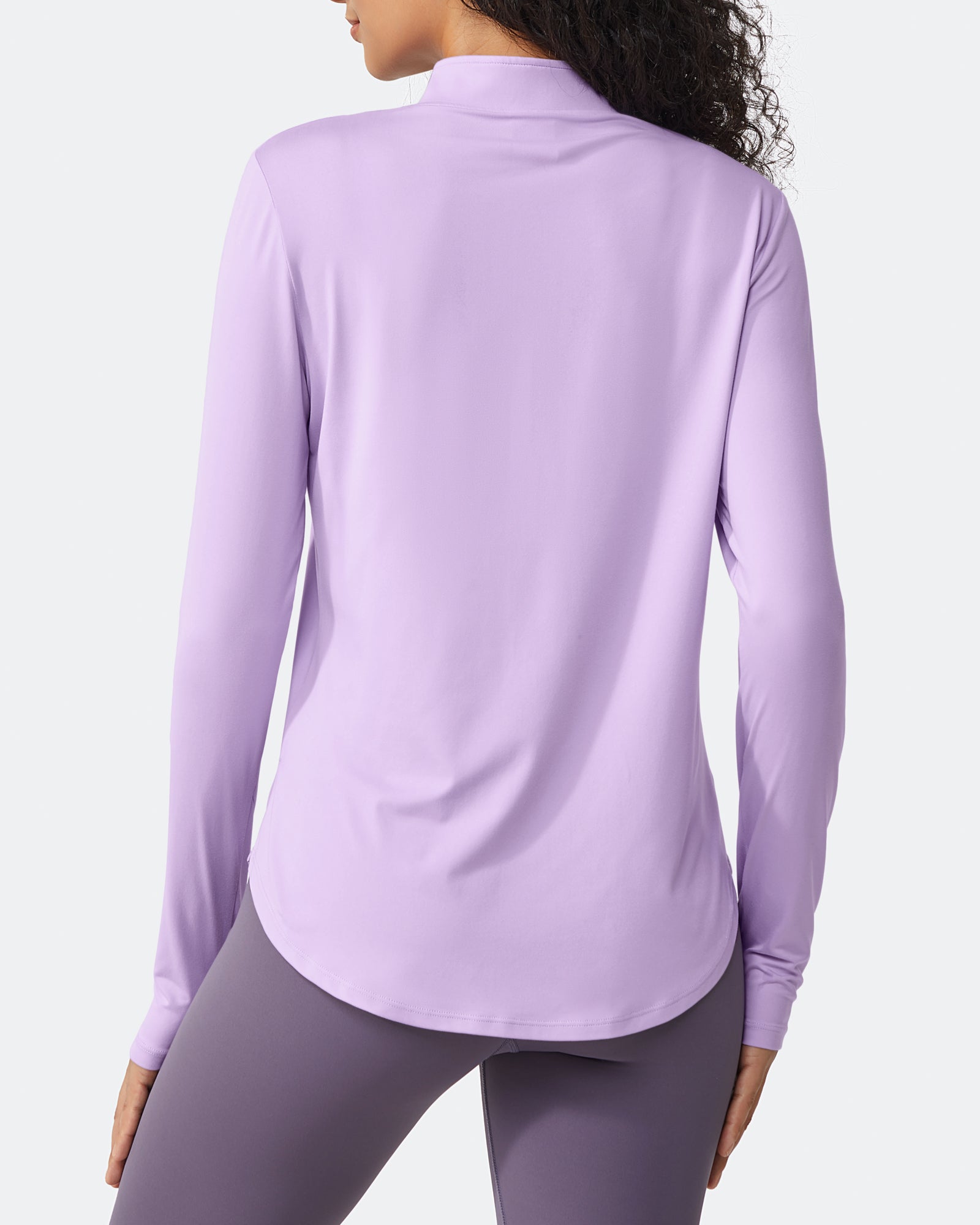 G4Free - Quick Dry High Neck Sun Half Zip Workout Tops -GF23B126AF-XS-GF23B126AA-S-GF23B126AB-M-GF23B126AC-L-GF23B126AD-XL