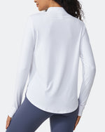 G4Free - Quick Dry High Neck Sun Half Zip Workout Tops -GF23B126AF-XS-GF23B126AA-S-GF23B126AB-M-GF23B126AC-L-GF23B126AD-XL