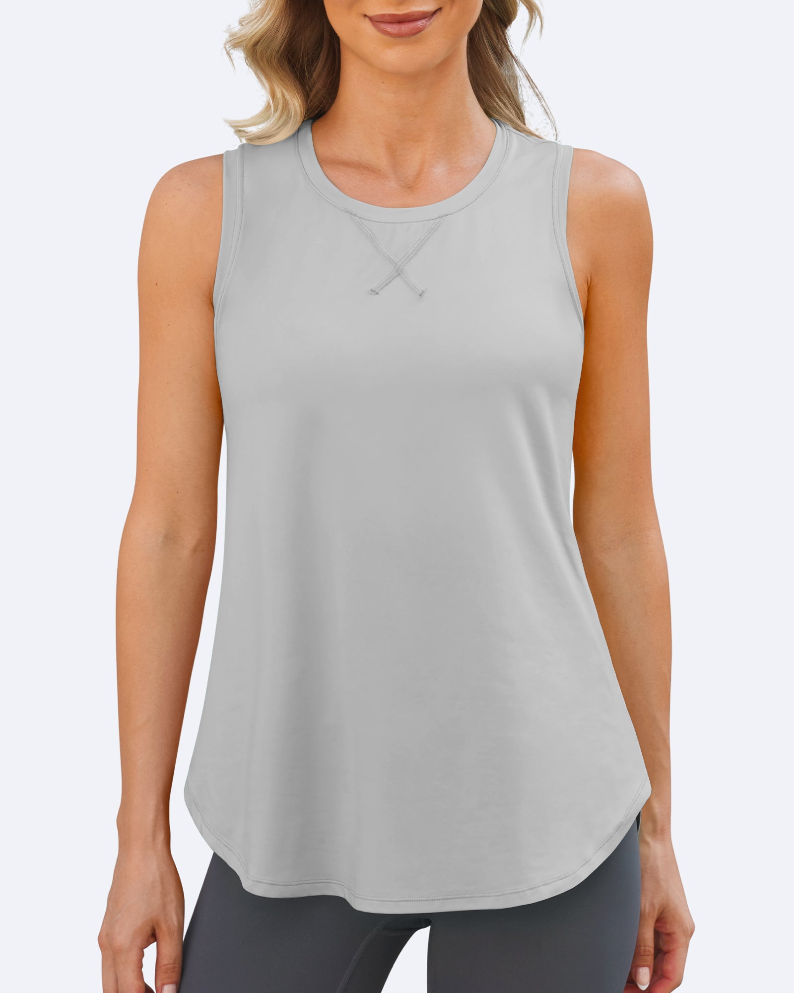 G4Free - Quick Dry Sleeveless Workout Tank Tops -GF24B222BF-XS