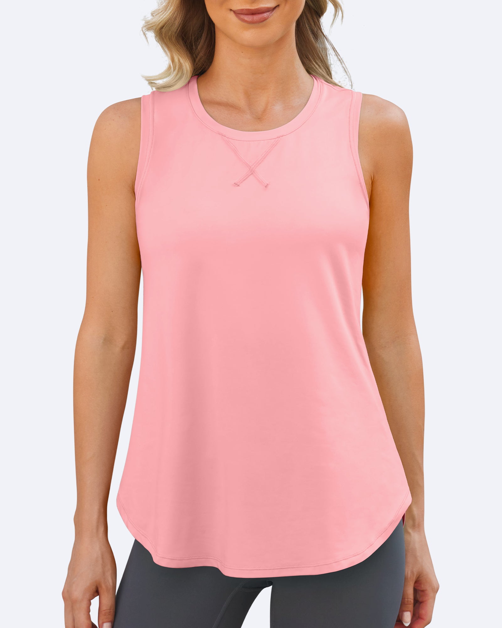 G4Free - Quick Dry Sleeveless Workout Tank Tops -GF24B222HF-XS