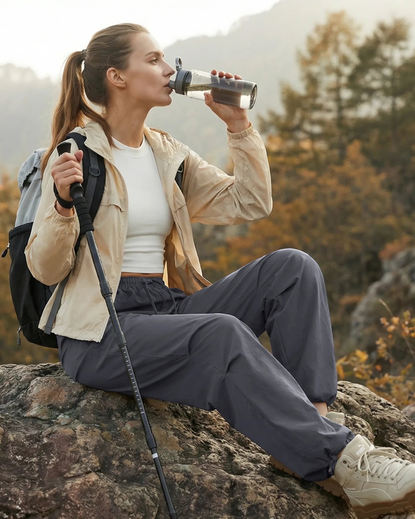 G4Free - Quick Dry UPF 50+ Water Resistant Hiking Parachute Pants -GF26J824A001A-S-GF26J825A001A-S-GF26J826A001A-S-GF26J824A001B-M-GF26J825A001B-M