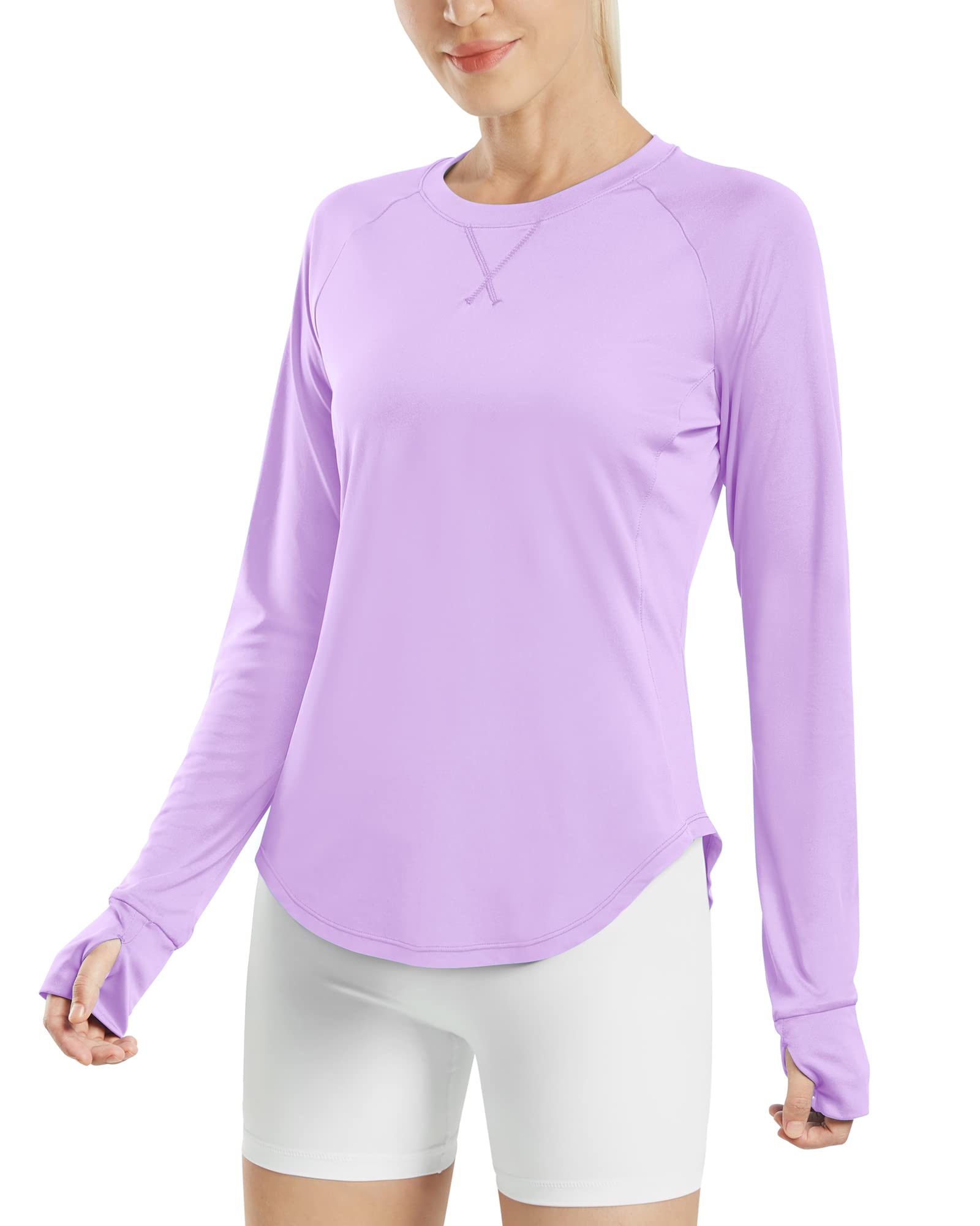 G4Free - Quick Dry UV Tunic Workout Long Sleeve -GF22B055BA-S