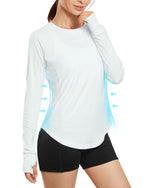 G4Free - Quick Dry UV Tunic Workout Long Sleeve -GF22B055BA-S-GF22B055BB-M-GF22B055BC-L-GF22B055BD-XL-GF22B055BE-XXL
