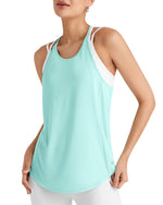 G4Free - Quick Dry Y Back Athletic Sleeveless Tanks -GF25L386AA-S-GF25L386AB-M-GF25L386AC-L-GF25L386AD-XL-GF25L386AE-XXL