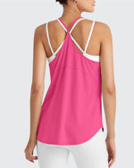 G4Free - Quick Dry Y Back Athletic Sleeveless Tanks -GF25L386AA-S-GF25L386AB-M-GF25L386AC-L-GF25L386AD-XL-GF25L386AE-XXL