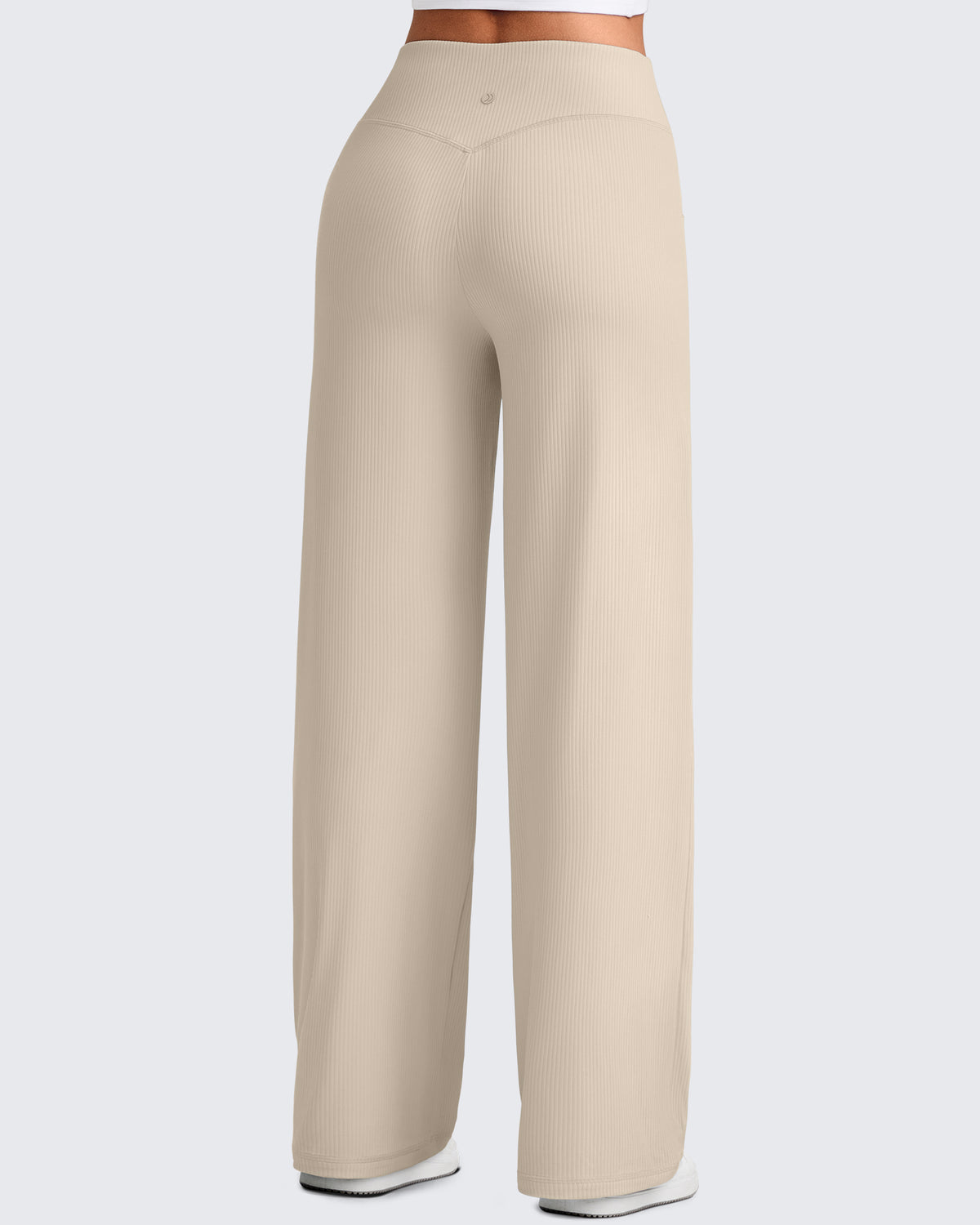 G4Free - Ribbed Cross High-Waist Wide Leg Pants -GF25J505AF-XS-GF25J506AF-XS-GF25J507AF-XS-GF25J505AA-S-GF25J506AA-S