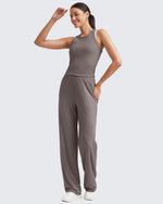 G4Free - Ribbed High-Rise Seamless Work Pants -GF24J315AA-S-GF24J316AA-S-GF24J317AA-S-GF24J315AB-M-GF24J316AB-M