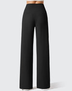 G4Free - Ribbed Knit High Waist Wide Leg Yoga Pants -GF25J650AA-S-GF25J651AA-S-GF25J652AA-S-GF25J650AB-M-GF25J651AB-M