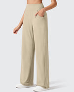 G4Free - Ribbed Knit High Waist Wide Leg Yoga Pants -GF25J650AA-S-GF25J651AA-S-GF25J652AA-S-GF25J650AB-M-GF25J651AB-M