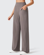 G4Free - Ribbed Knit High Waist Wide Leg Yoga Pants -GF25J650AA-S-GF25J651AA-S-GF25J652AA-S-GF25J650AB-M-GF25J651AB-M