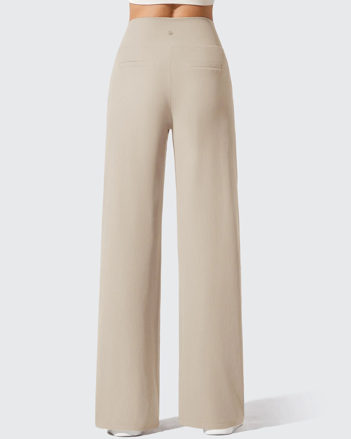 G4Free - Ribbed Knit High Waist Wide Leg Yoga Pants -GF25J650AA-S-GF25J651AA-S-GF25J652AA-S-GF25J650AB-M-GF25J651AB-M