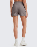 G4Free - Ribbed Mid-Rise Seamless Work Shorts -GF25E314AA-S-GF25E314AB-M-GF25E314AC-L-GF25E314AD-XL-GF25E314AE-XXL