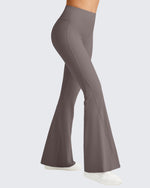 G4Free - Ribbed Tummy Control Flare Yoga Pants