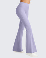 G4Free - Ribbed Tummy Control Flare Yoga Pants -GF25A407AA-S-GF25A408AA-S-GF25A409AA-S-GF25A407AB-M-GF25A408AB-M