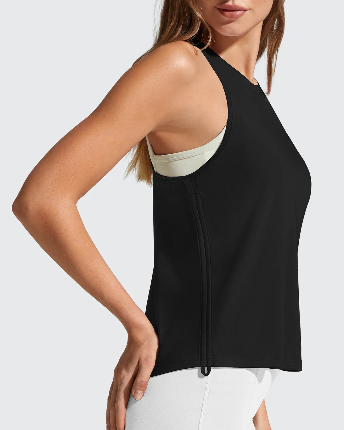 G4Free - Ruch Side High Neck Racerback Muscle Tank Tops -GF26L878I002F-XS-GF26L878I002A-S-GF26L878I002B-M-GF26L878I002C-L-GF26L878I002D-XL