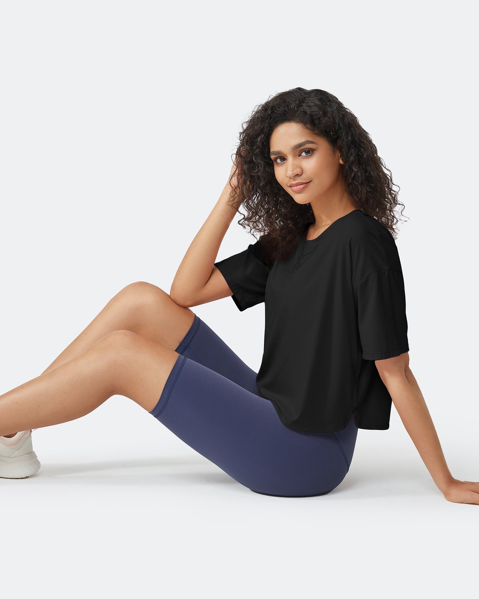 G4Free - Scoop Neck Short Sleeve Workout Crop Tops -GF24B199BA-S-GF24B199BB-M-GF24B199BC-L-GF24B199BD-XL-GF24B199BE-XXL