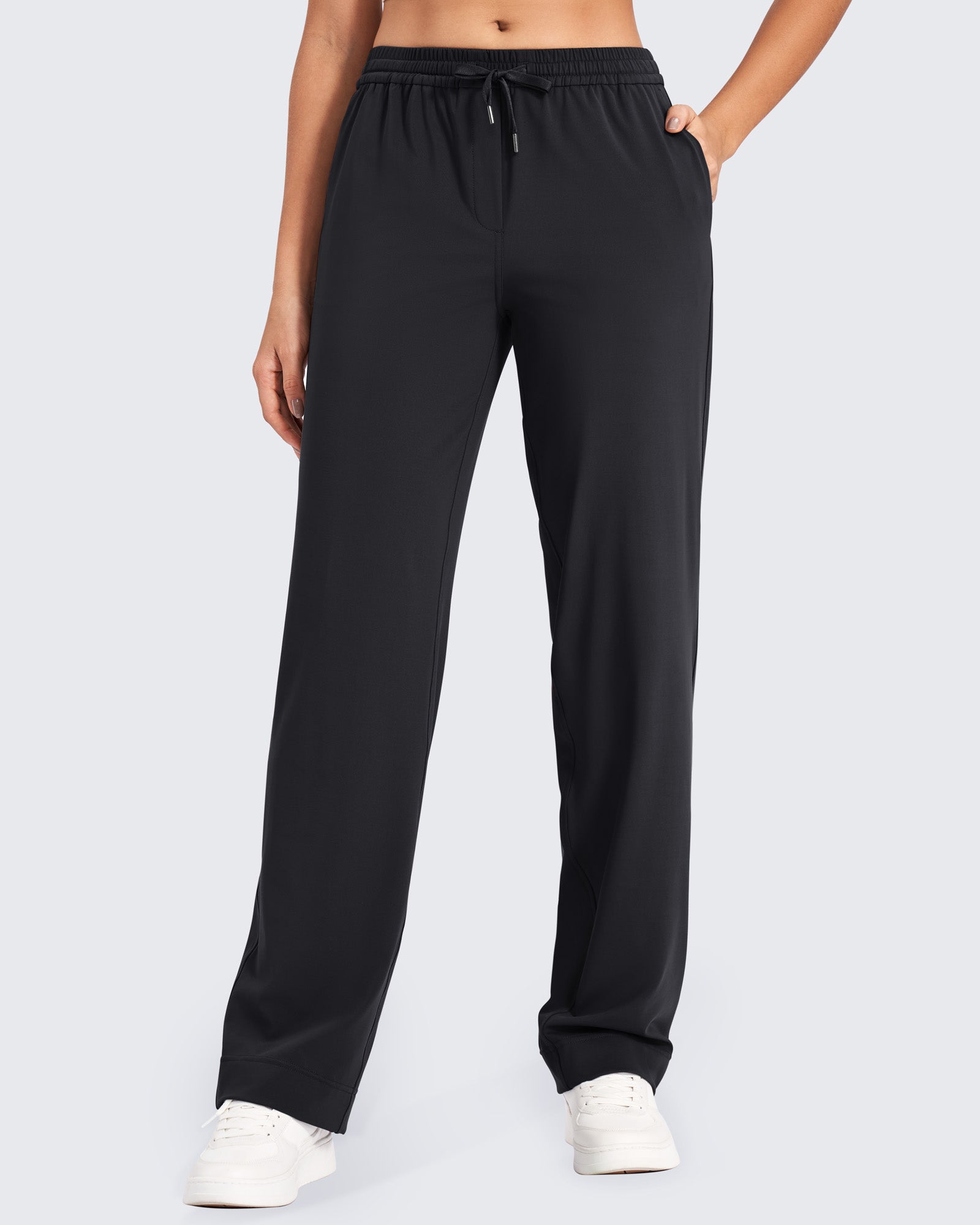G4Free - ShiftReady Business Drawstrings Straight Pants -GF24J250AA-S-GF24J251AA-S-GF24J252AA-S-GF24J250AB-M-GF24J251AB-M
