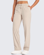 G4Free - ShiftReady Business Drawstrings Straight Pants -GF24J250BA-S