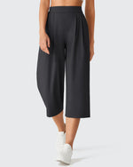 G4Free - ShiftReady Elastic Waist Wide Leg Capri Pants 18'' -GF26J897C007F-XS