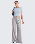 G4Free - ShiftReady Elastic Waistband Wide Leg Work Trousers -GF25J377AA-S-GF25J433AA-S-GF25J434AA-S-GF25J377AB-M-GF25J433AB-M