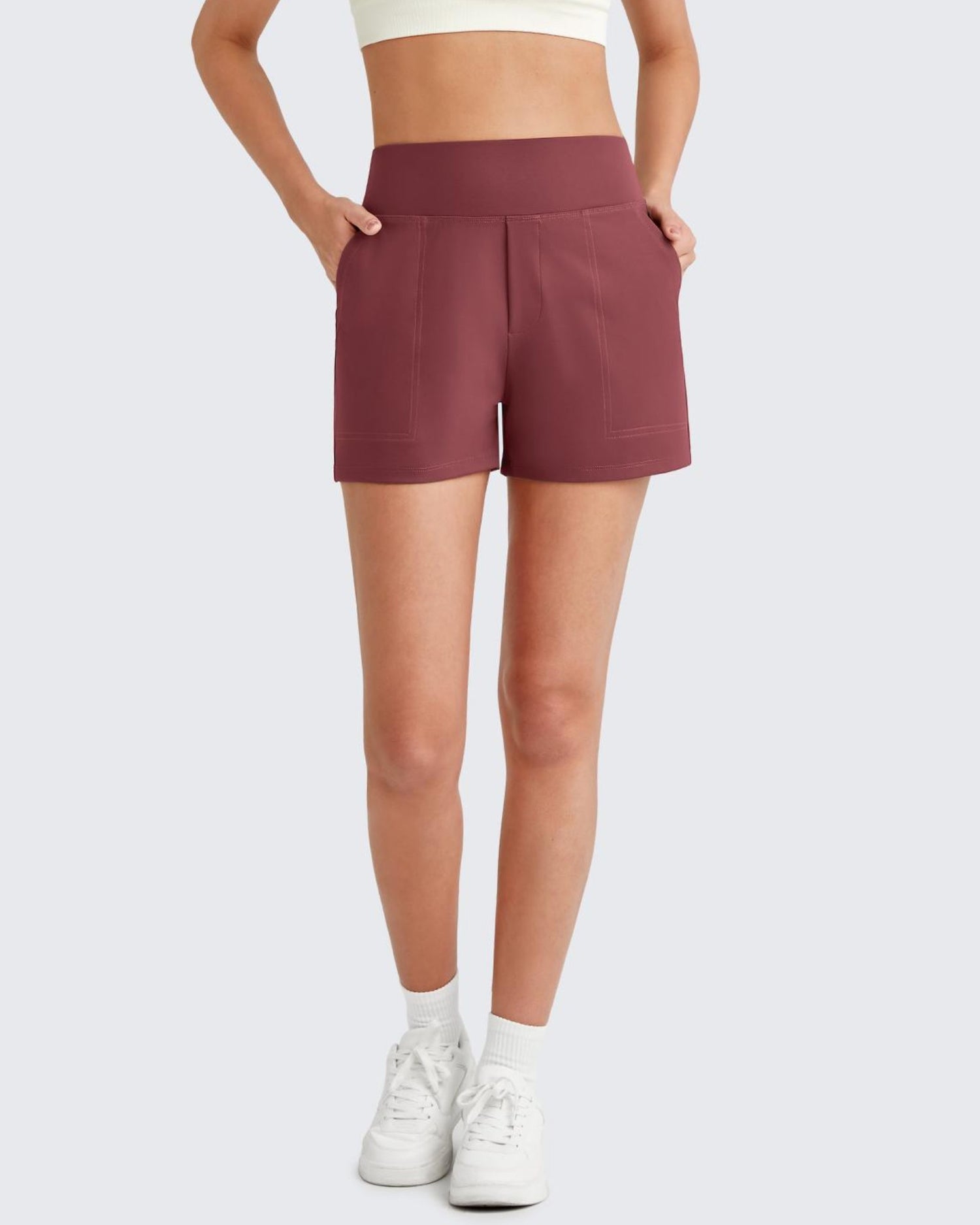 G4Free - ShiftReady High-Rise Business Shorts 3'' -GF25E426AA-S-GF25E426AB-M-GF25E426AC-L-GF25E426AD-XL-GF25E426AE-XXL