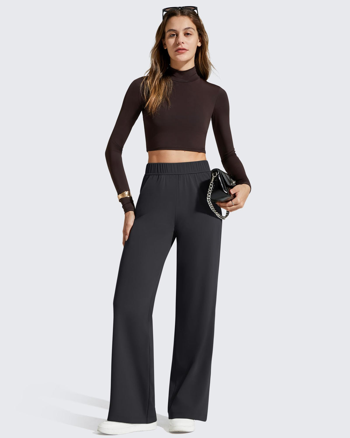 G4Free - ShiftReady High-Rise Straight Leg Dress Pants -GF25J423AA-S-GF25J435AA-S-GF25J436AA-S-GF25J423AB-M-GF25J435AB-M