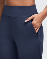 G4Free - ShiftReady High Waist Hidden Zipper Pockets Dress Pants -GF25D571AA-S-GF25D572AA-S-GF25D573AA-S-GF25D571AB-M-GF25D572AB-M