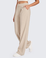 G4Free - ShiftReady High-Waist Work Wide Leg Pants -GF24J227AA-S