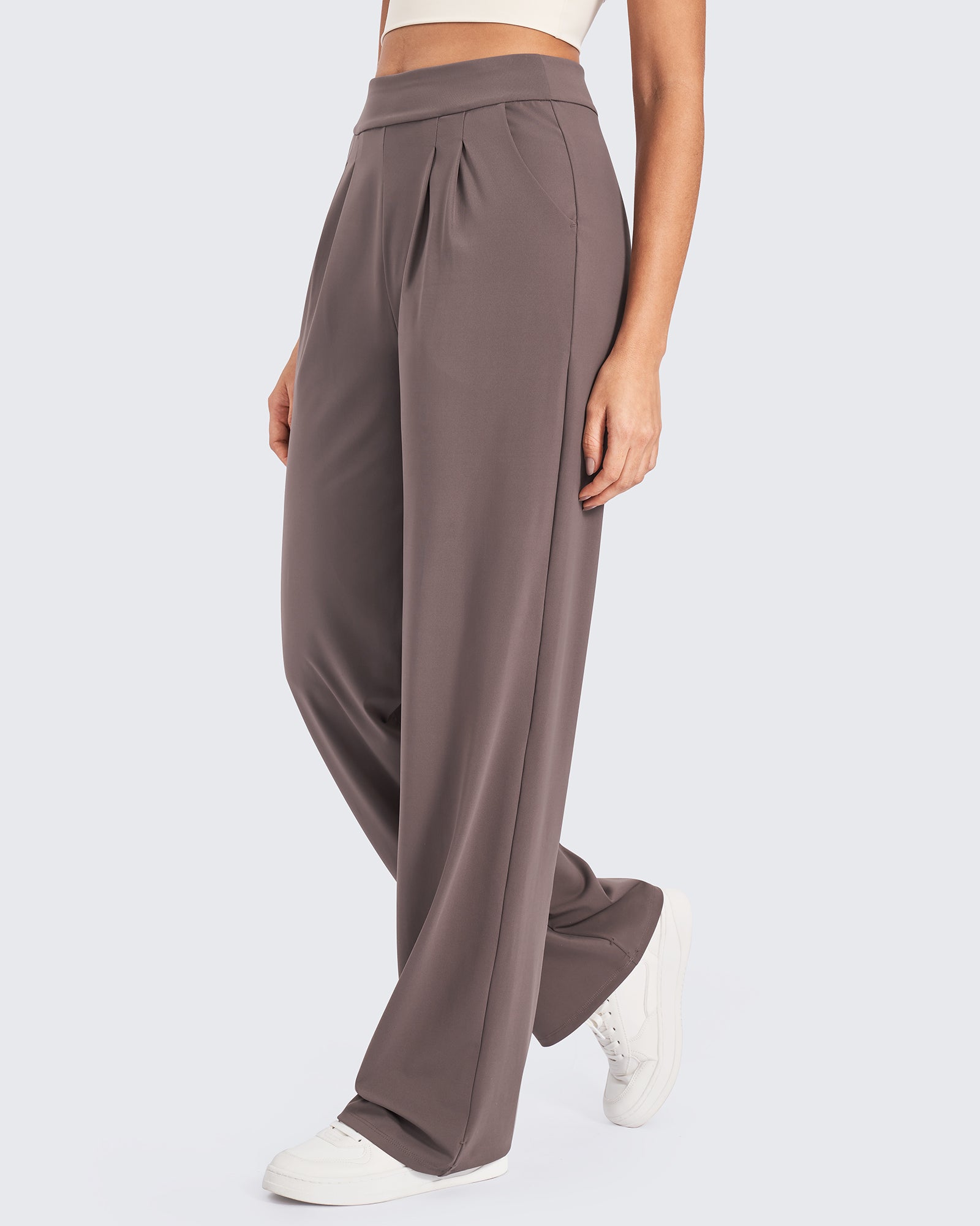G4Free - ShiftReady High-Waist Work Wide Leg Pants -GF24J227DA-S